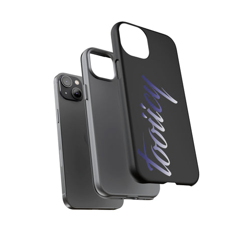 Stylish Tough Phone Case - ‘Tooiicy’ Design for Trendsetters