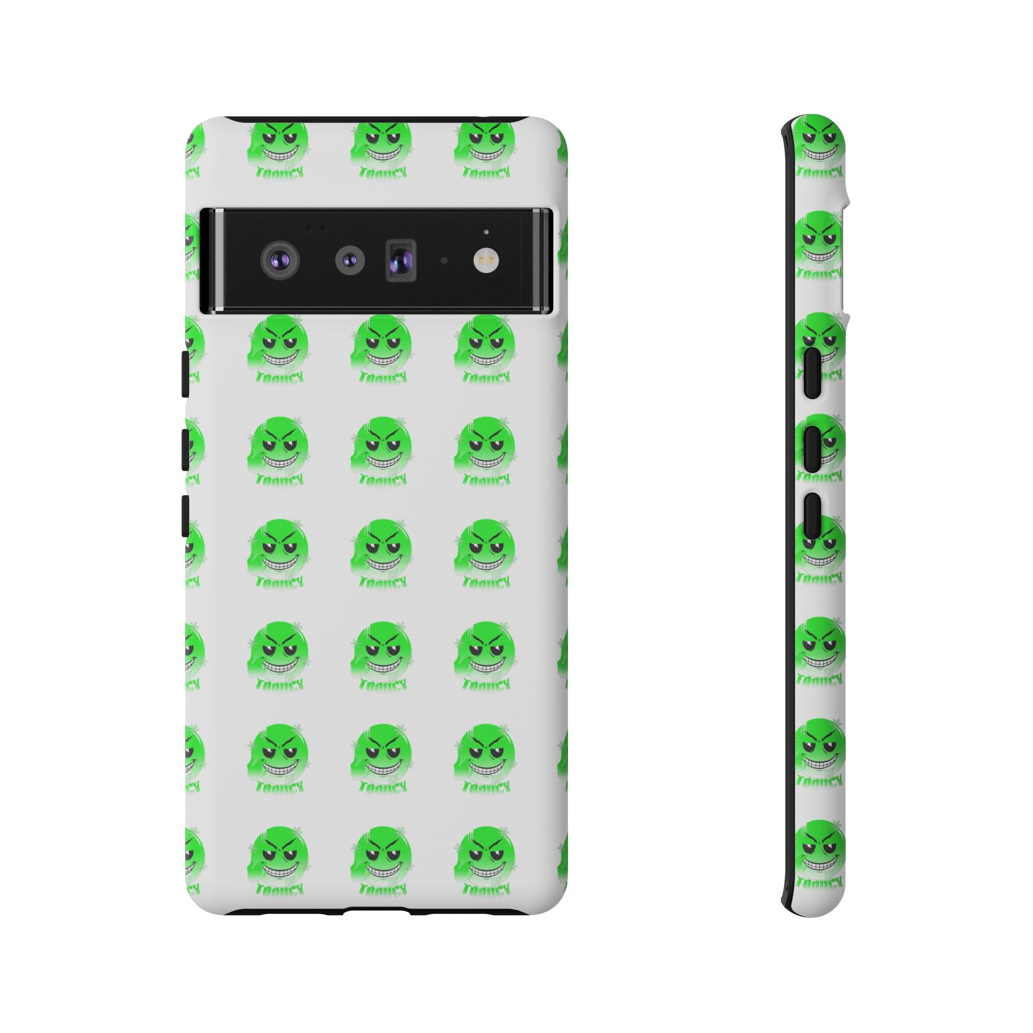 Tooiicy Green Face Phone Case Printify