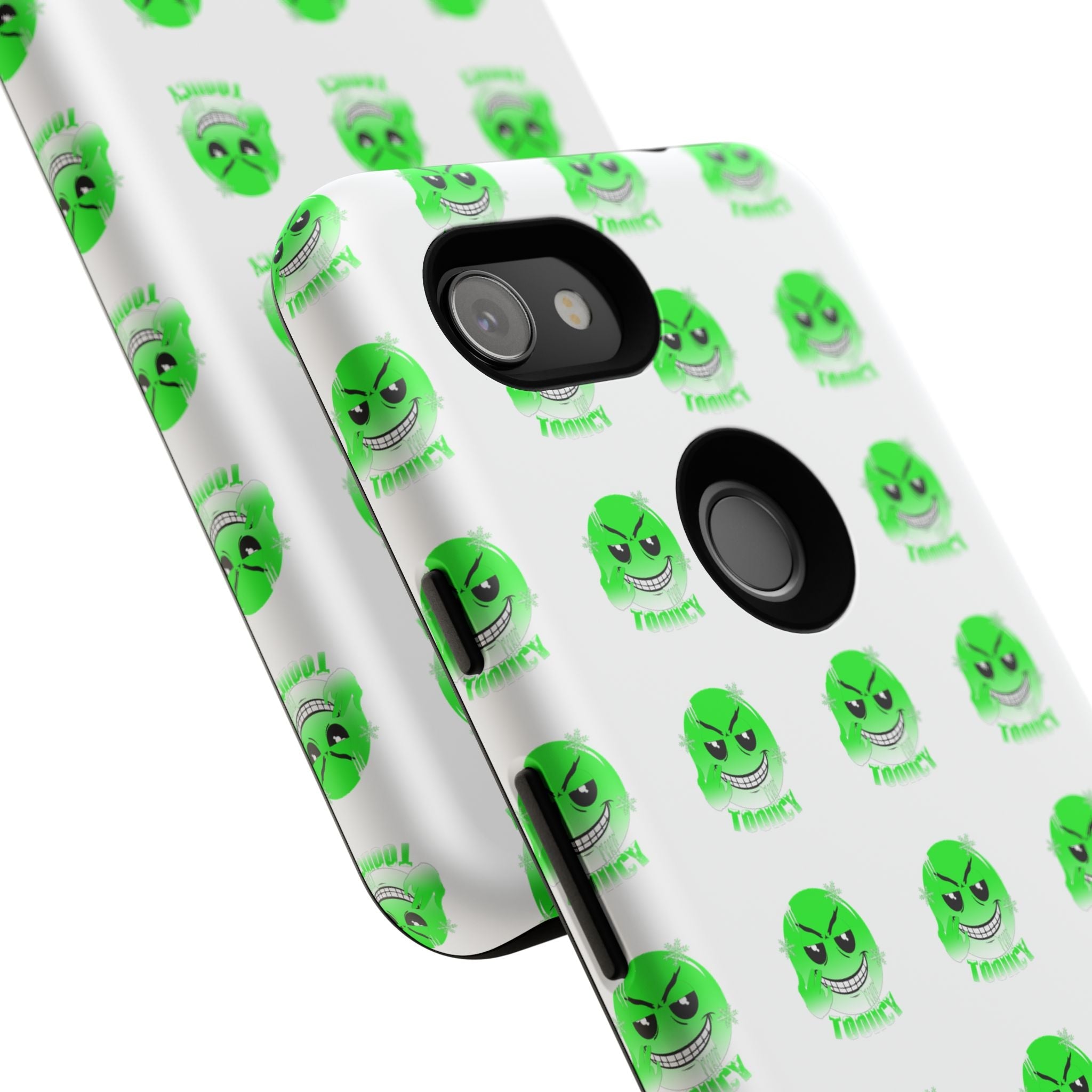Tooiicy Green Face Phone Case Printify
