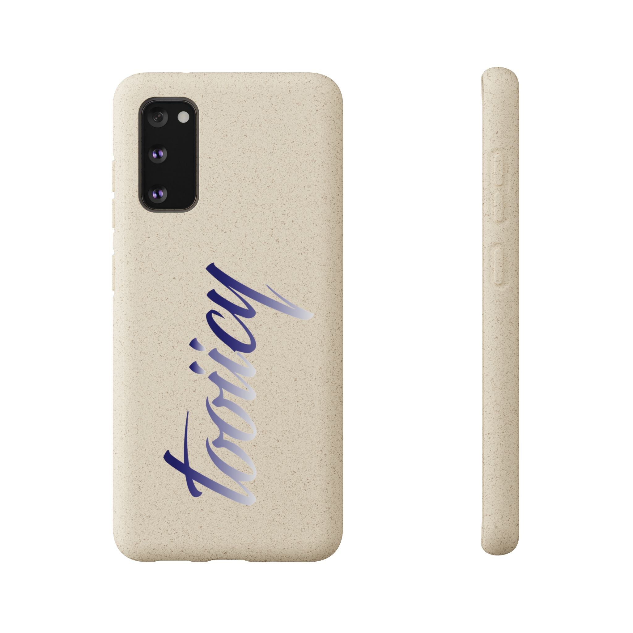 Eco-Friendly Biodegradable Phone Case - 'Tooiicy' Design Printify