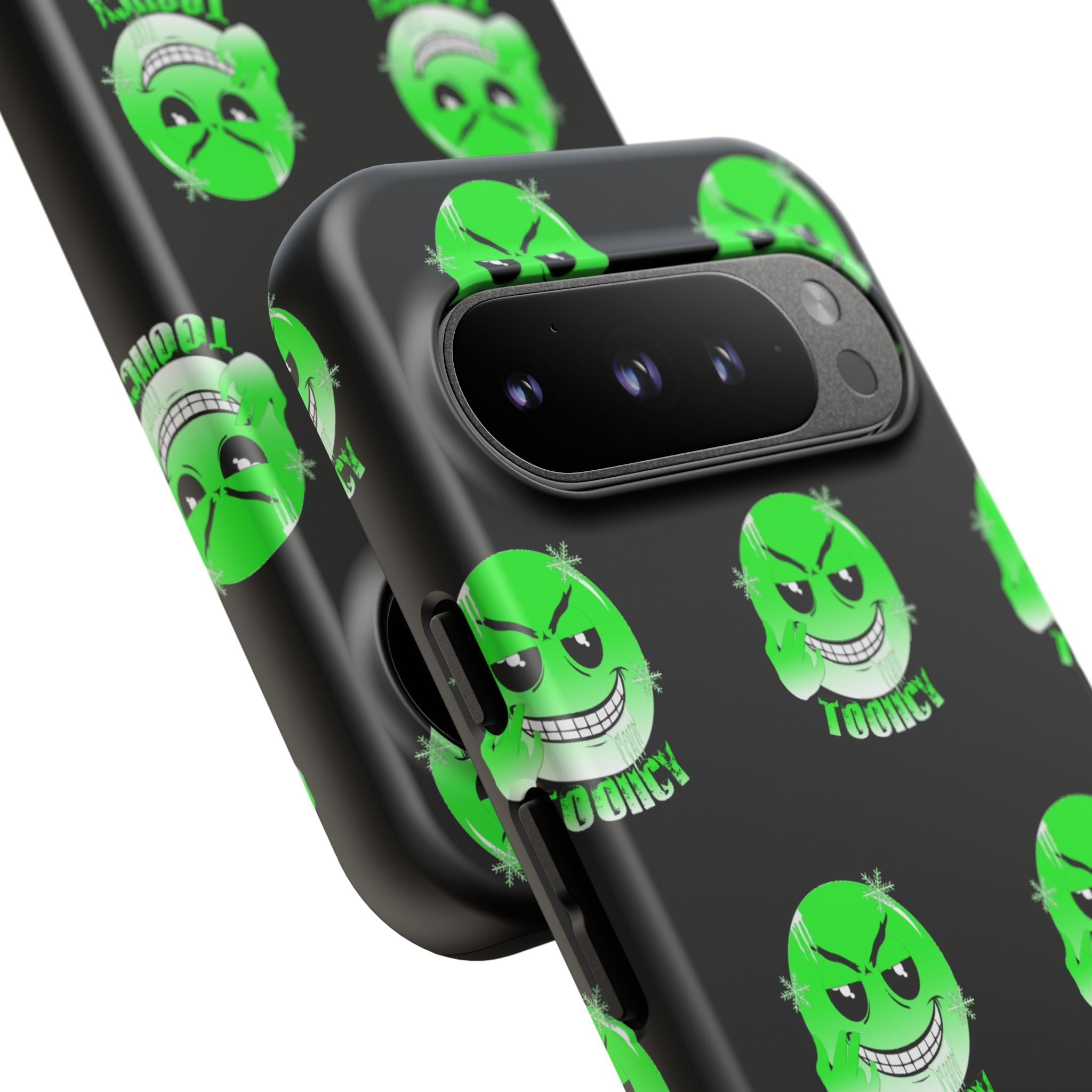 Phone Case - Green Face Tooiicy Design Printify