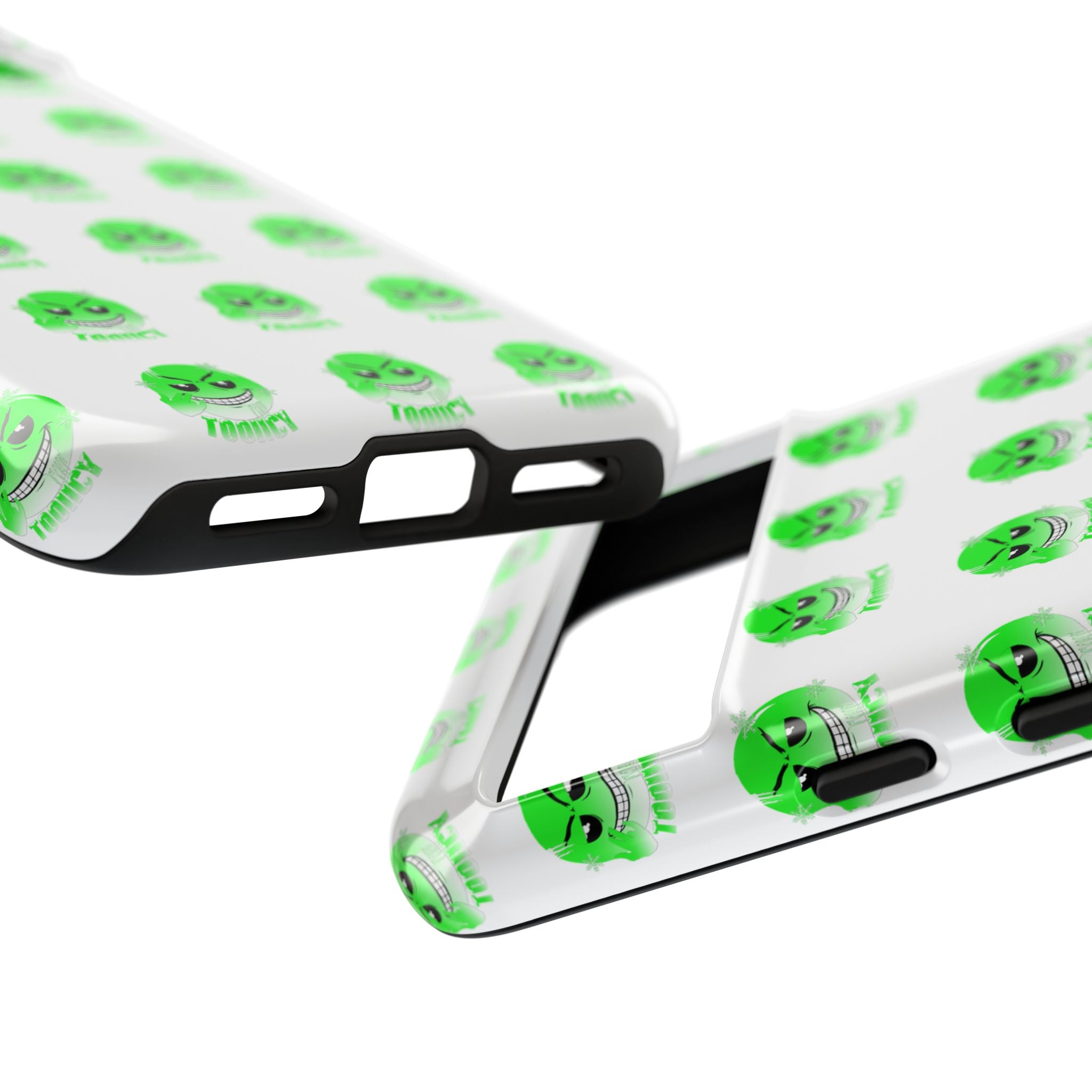 Tooiicy Green Face Phone Case Printify