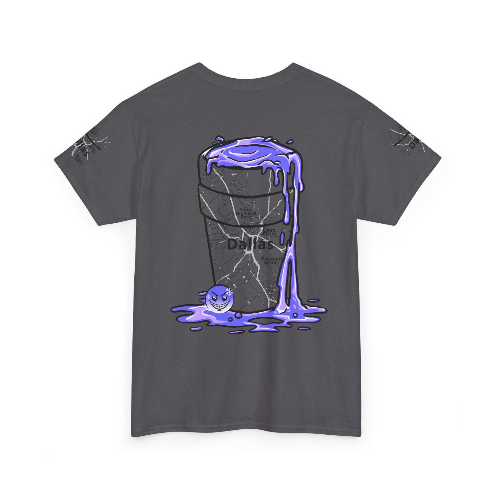 Tooiicy Texas T Shirt Purple Drank Unisex Tee Printify