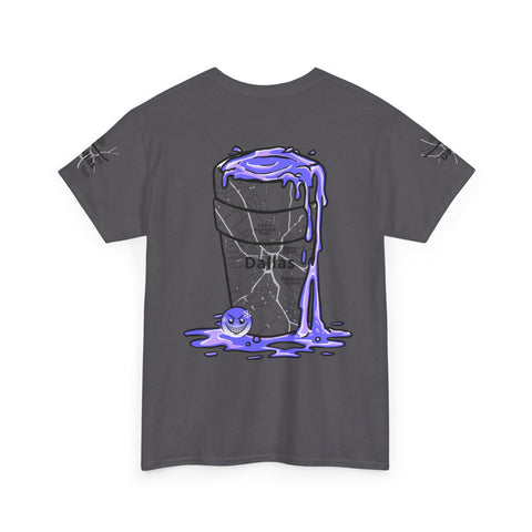 Tooiicy Texas T Shirt Purple Drank Unisex Tee Printify