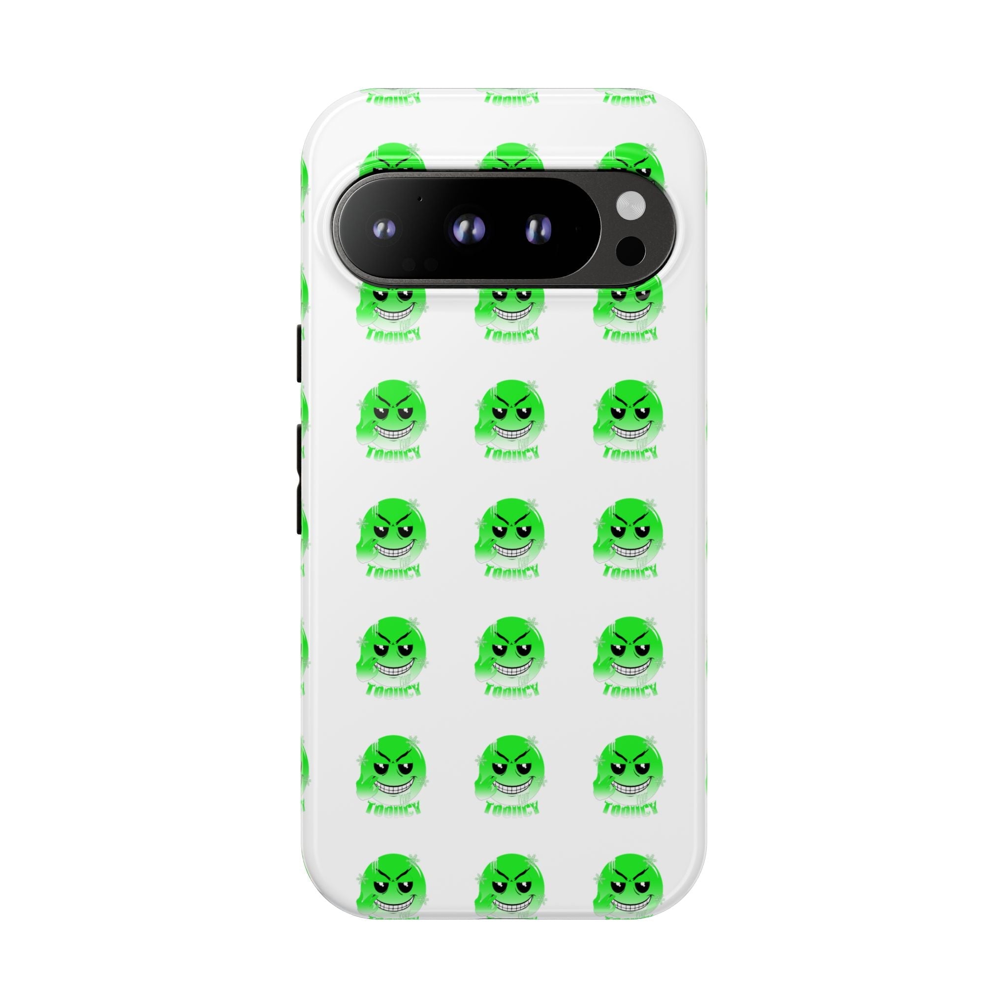 Tooiicy Green Face Phone Case Printify