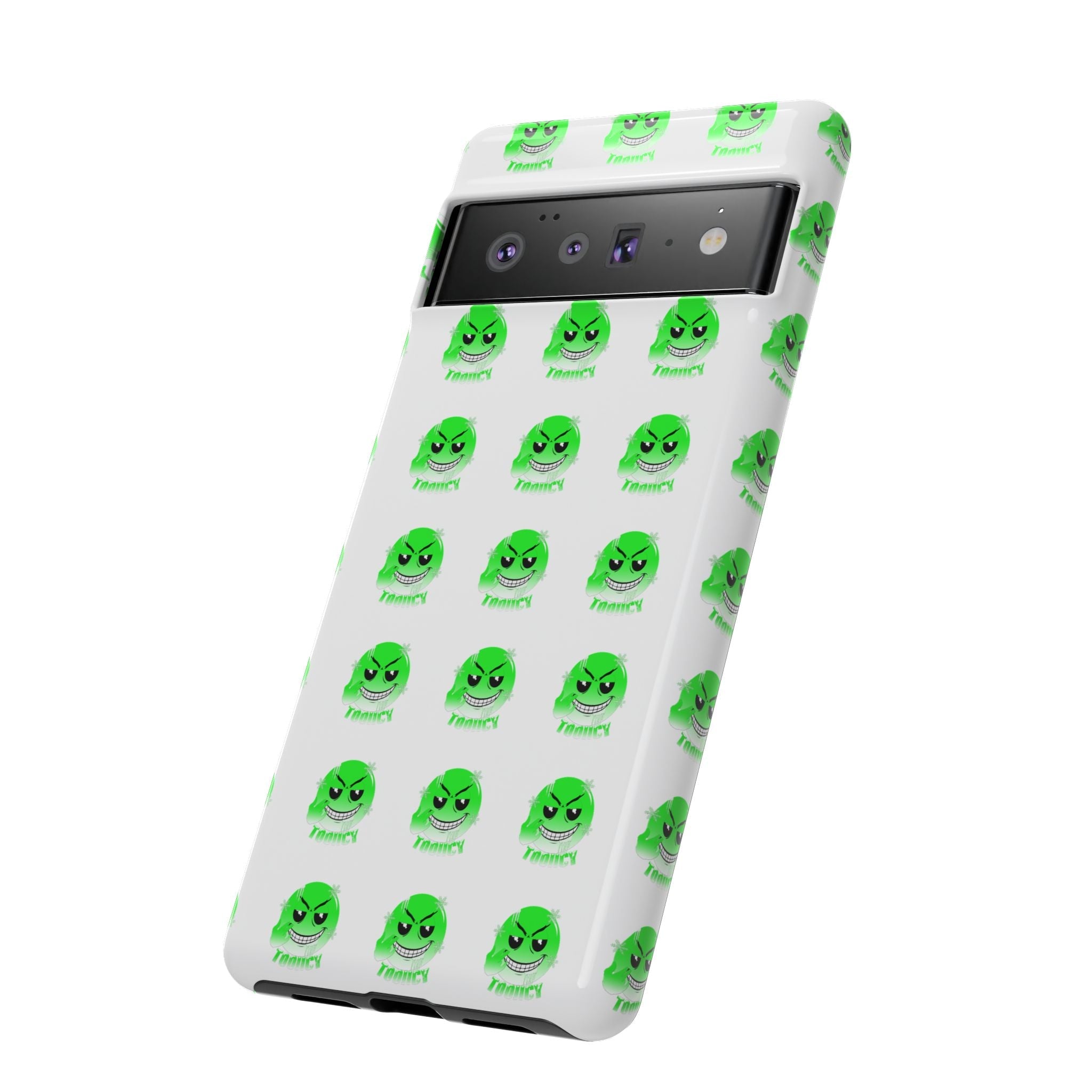 Tooiicy Green Face Phone Case Printify