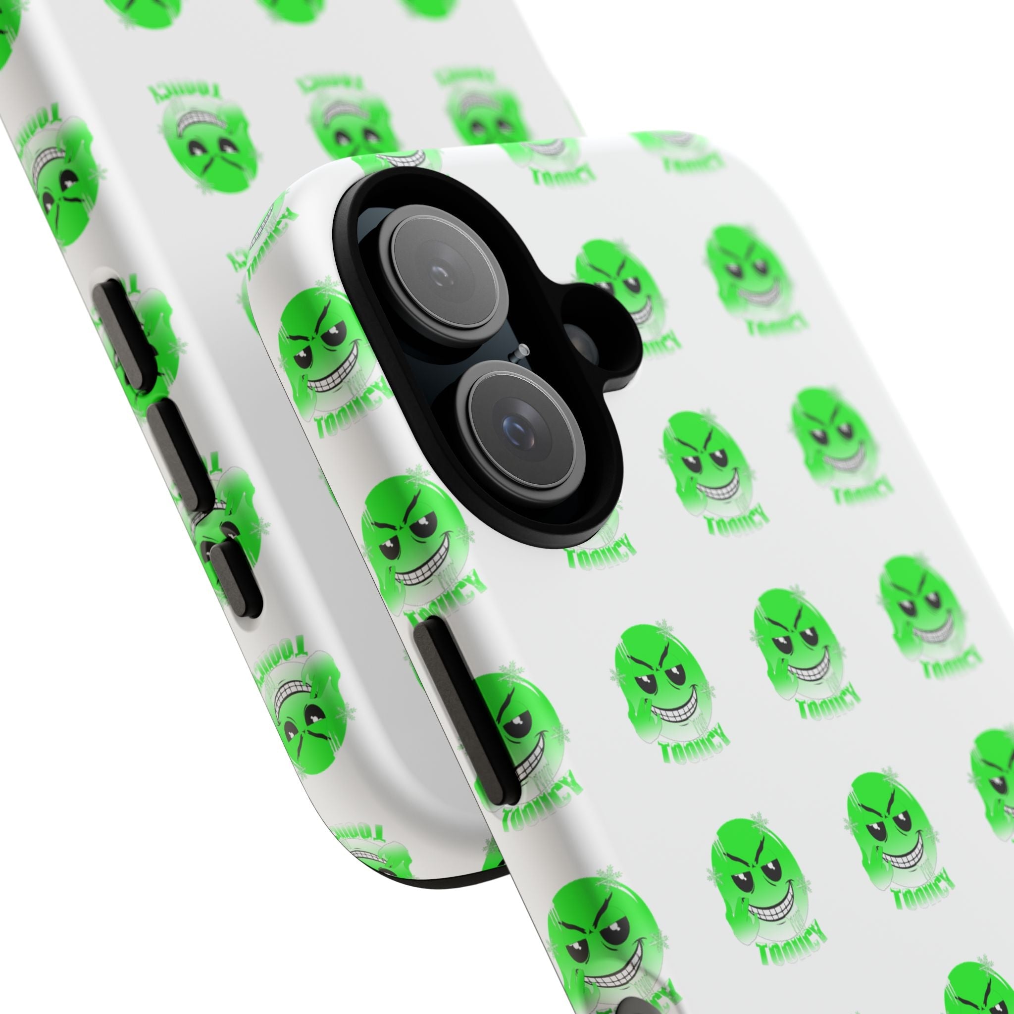 Tooiicy Green Face Phone Case Printify