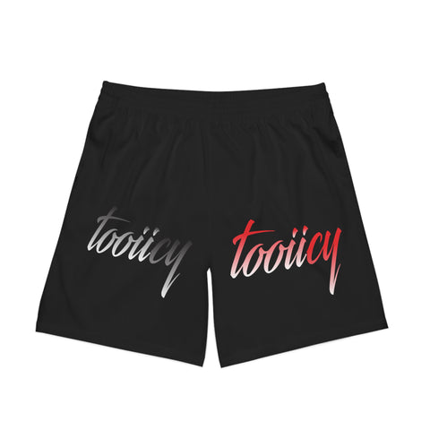 Men's Elastic Beach Shorts - Stylish 'Tooiicy' Design for Summer Fun