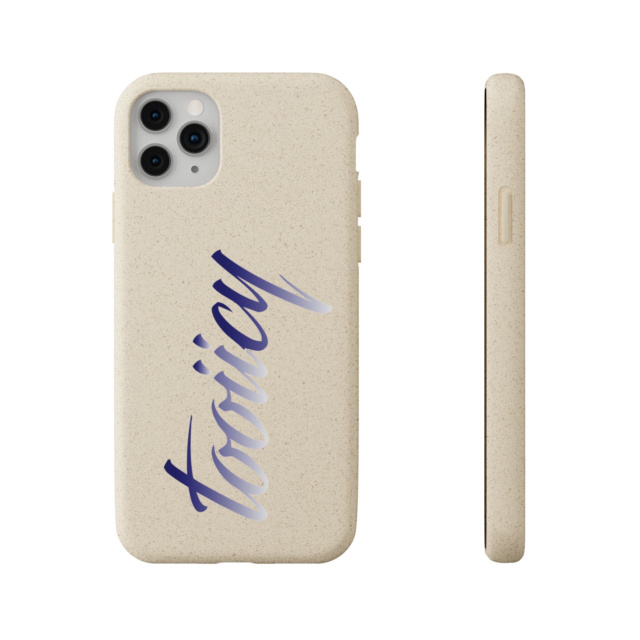 Eco-Friendly Biodegradable Phone Case - 'Tooiicy' Design Printify
