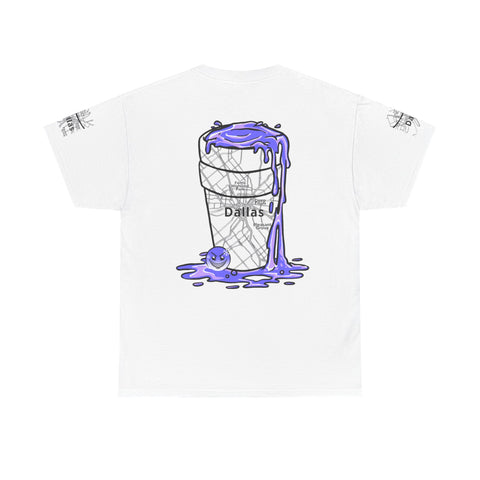 Tooiicy Texas T Shirt Purple Drank Unisex Tee