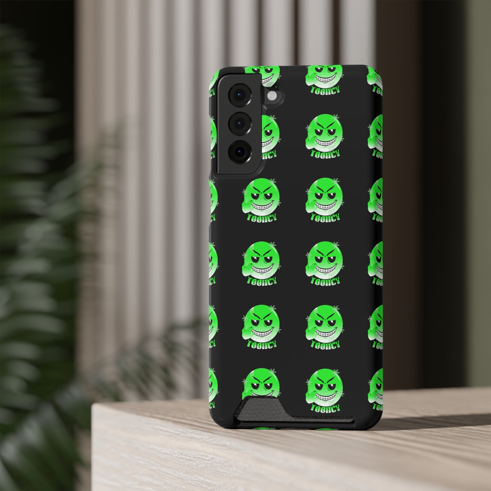 Tooiicy Green Faced phone case Printify