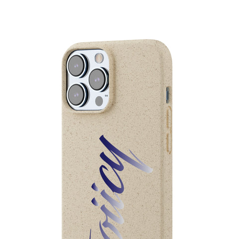 Eco-Friendly Biodegradable Phone Case - 'Tooiicy' Design