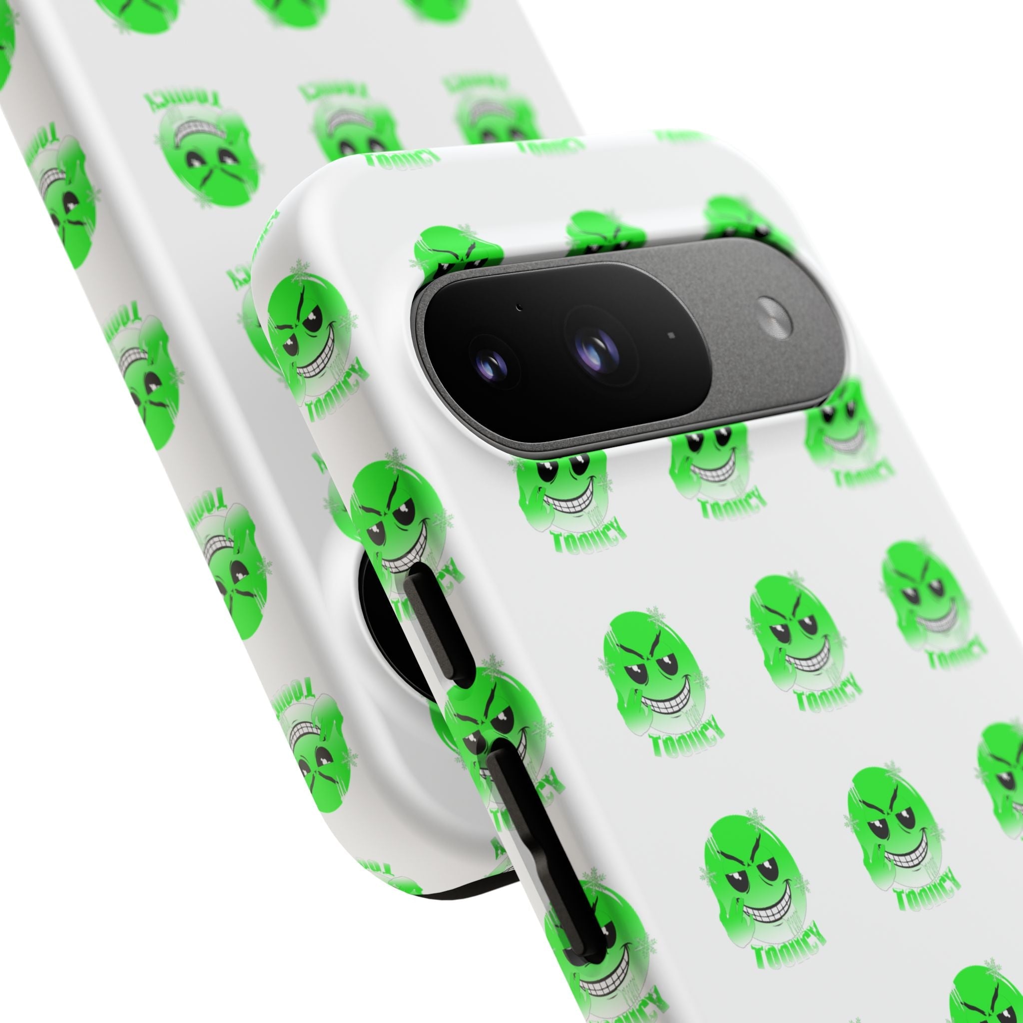 Tooiicy Green Face Phone Case Printify