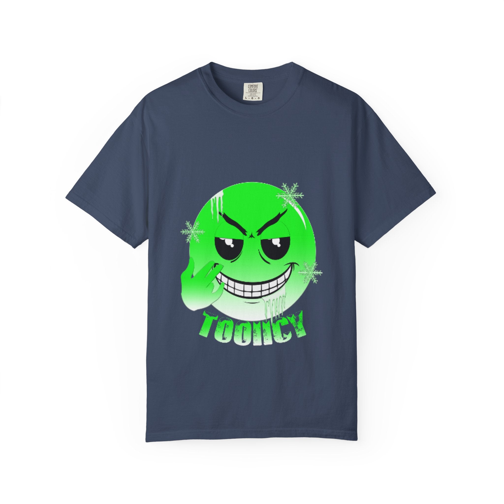 Tooiicy Green Face T-shirt Printify