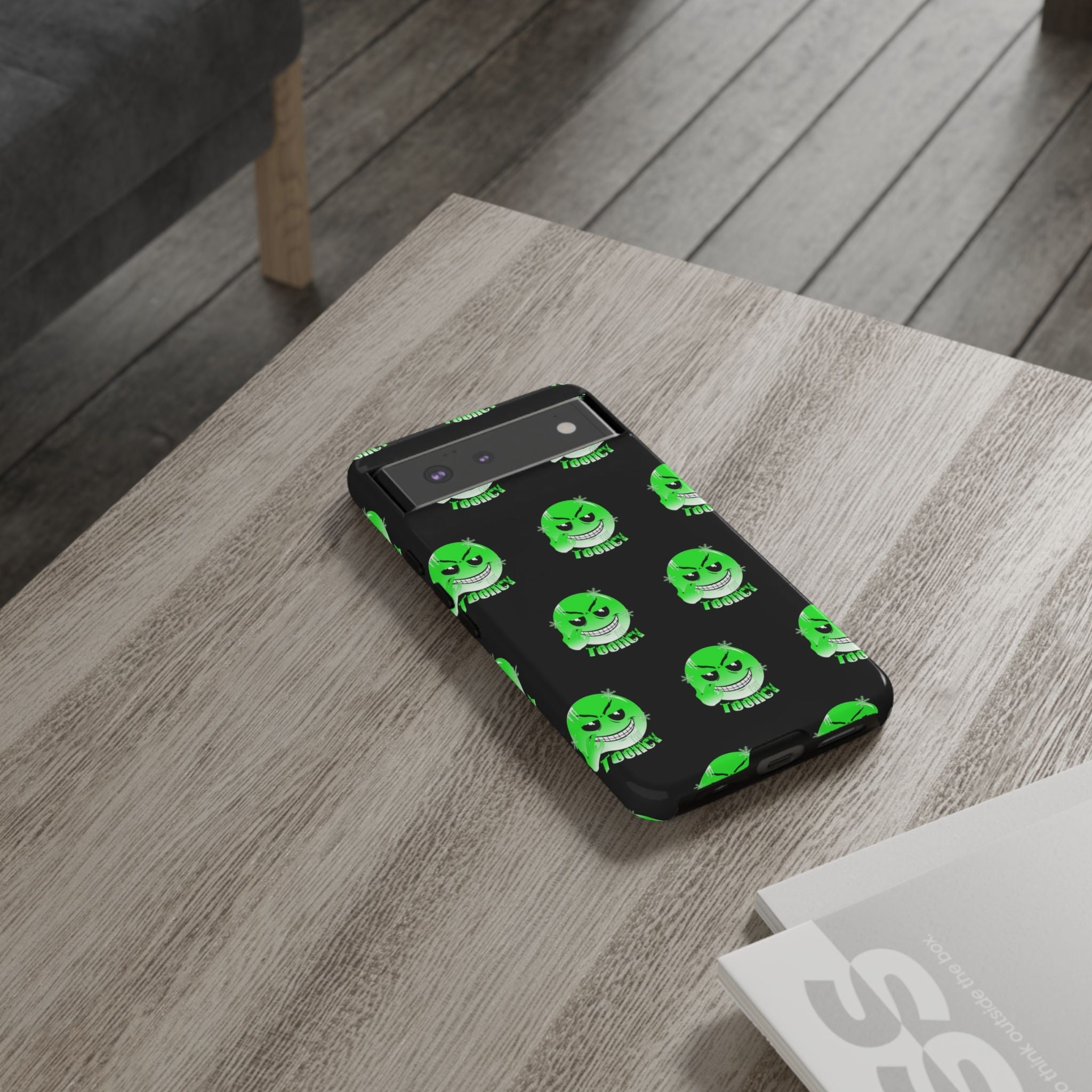 Phone Case - Green Face Tooiicy Design Printify