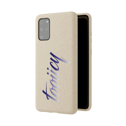 Eco-Friendly Biodegradable Phone Case - 'Tooiicy' Design