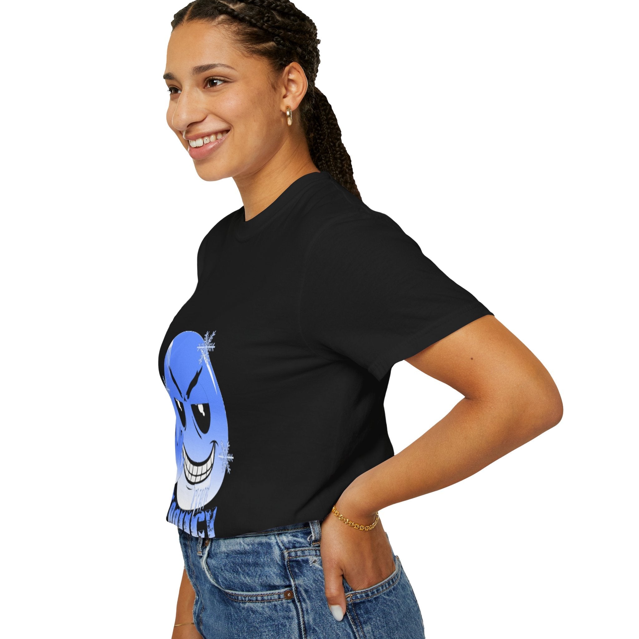 Tooiicy Blue Face T-shirt Printify
