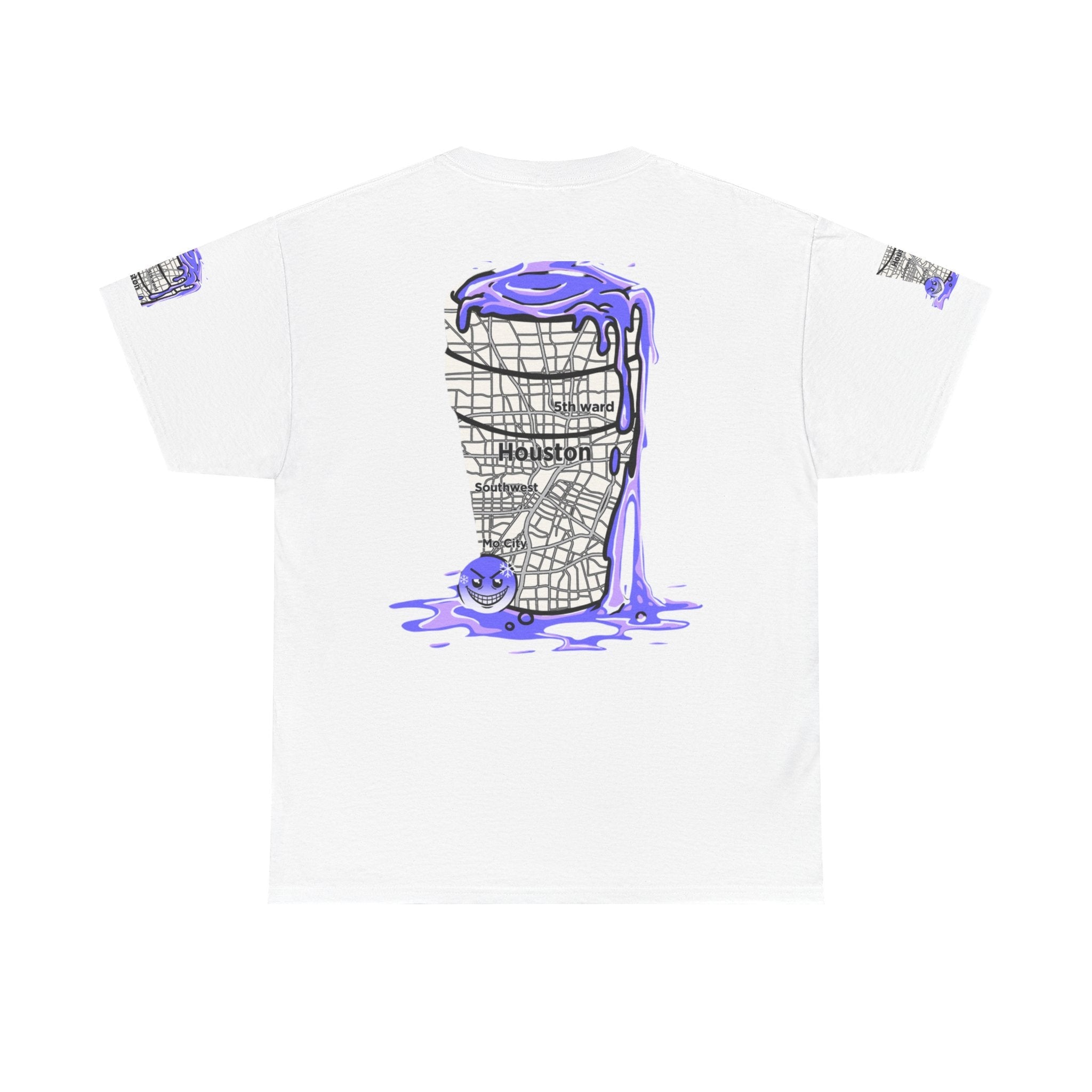 Houston Map Tooiicy Texas Tea-Shirt Printify