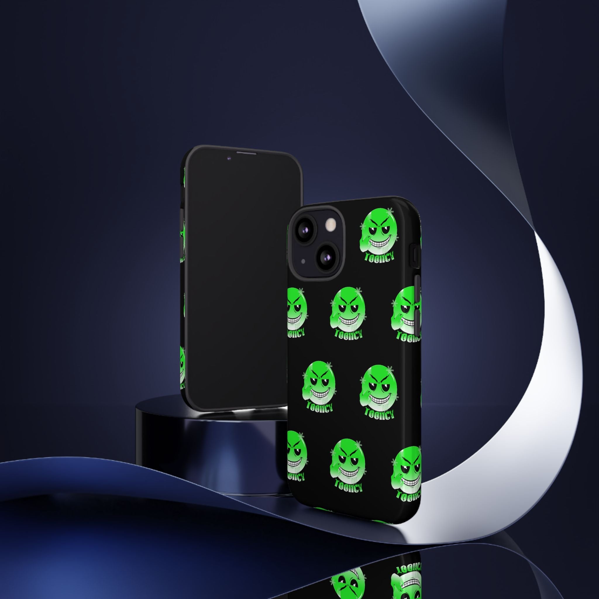 Phone Case - Green Face Tooiicy Design Printify