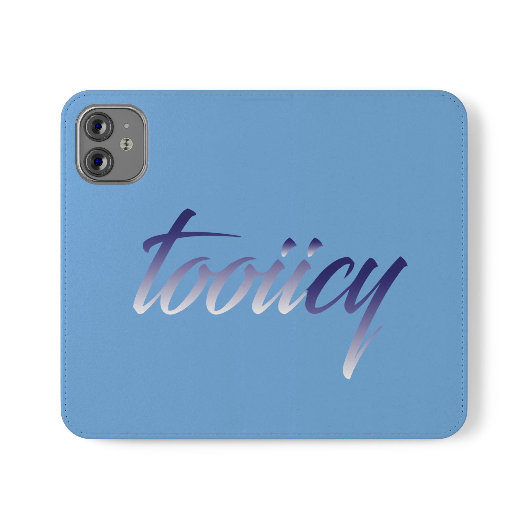 Stylish Flip Case with 'Tooiicy Design for Smartphones Printify