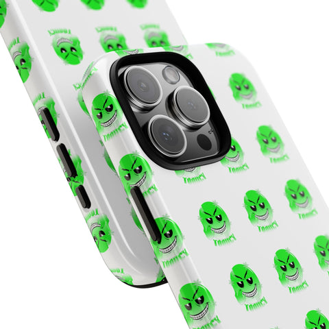 Tooiicy Green Face Phone Case Printify