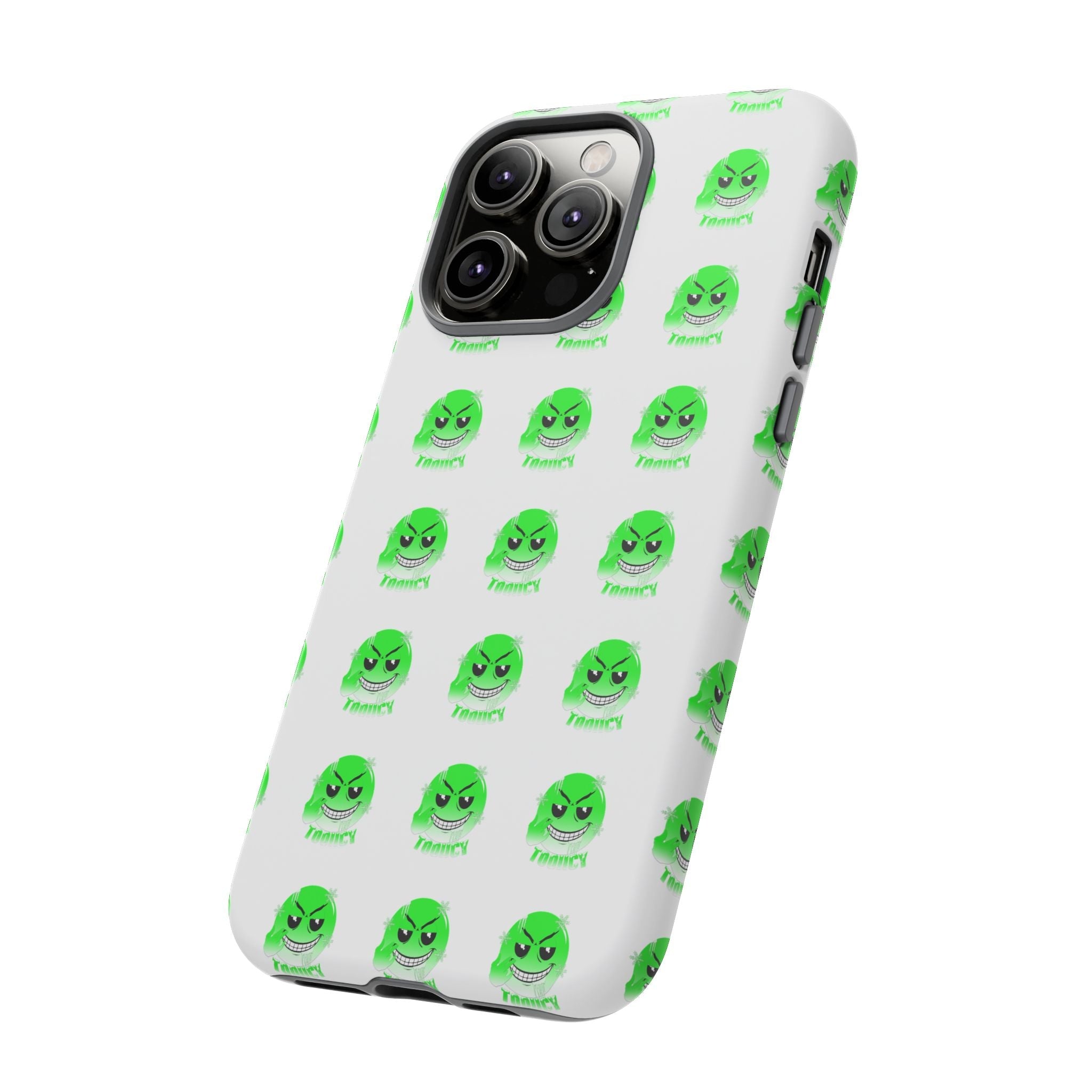 Tooiicy Green Face Phone Case Printify