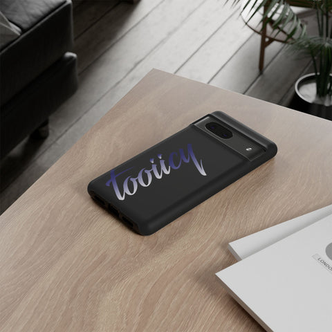 Stylish Tough Phone Case - ‘Tooiicy’ Design for Trendsetters