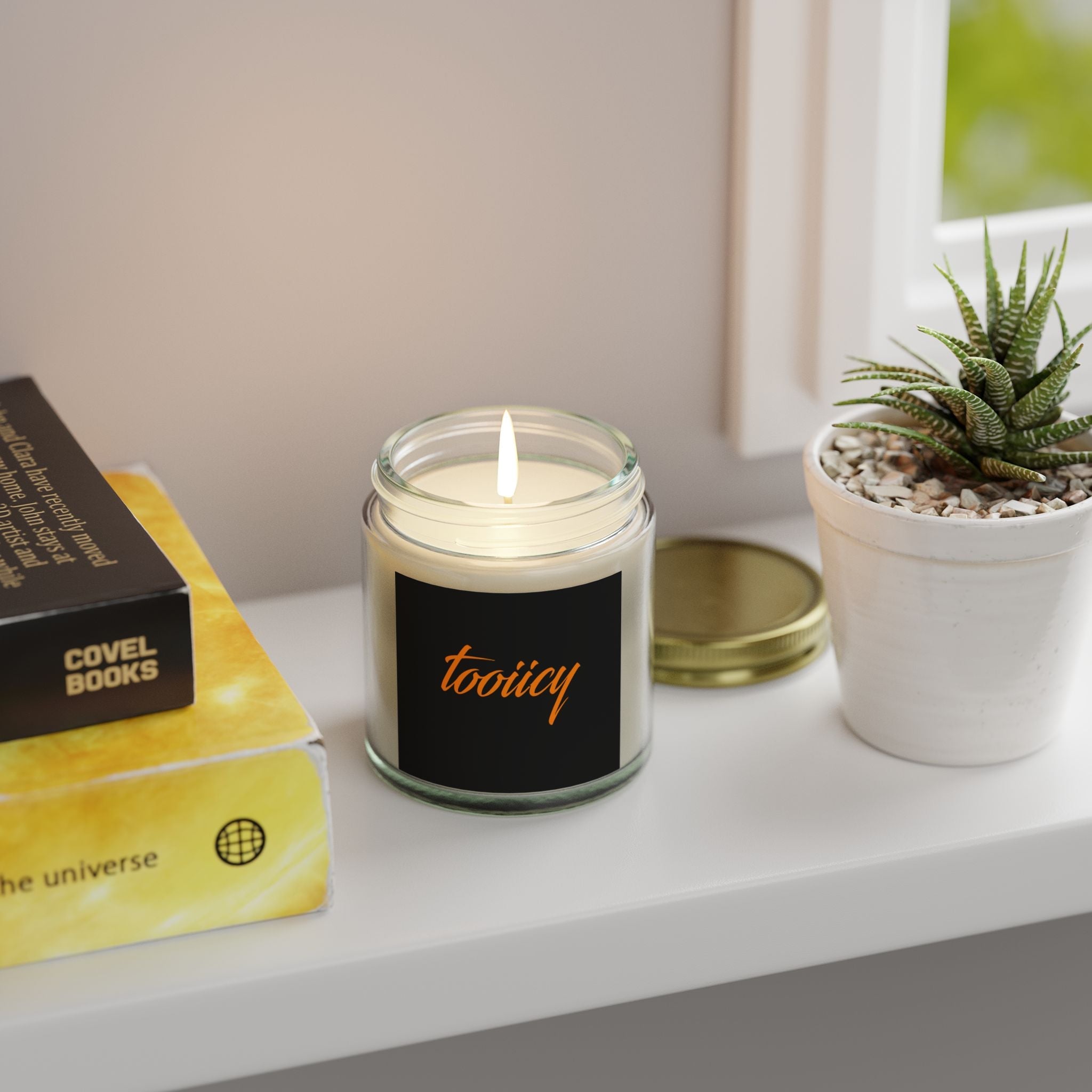 Toxicity Scented Candles - Coconut Apricot Wax (4oz & 9oz) | Relaxing Home Fragrance Printify