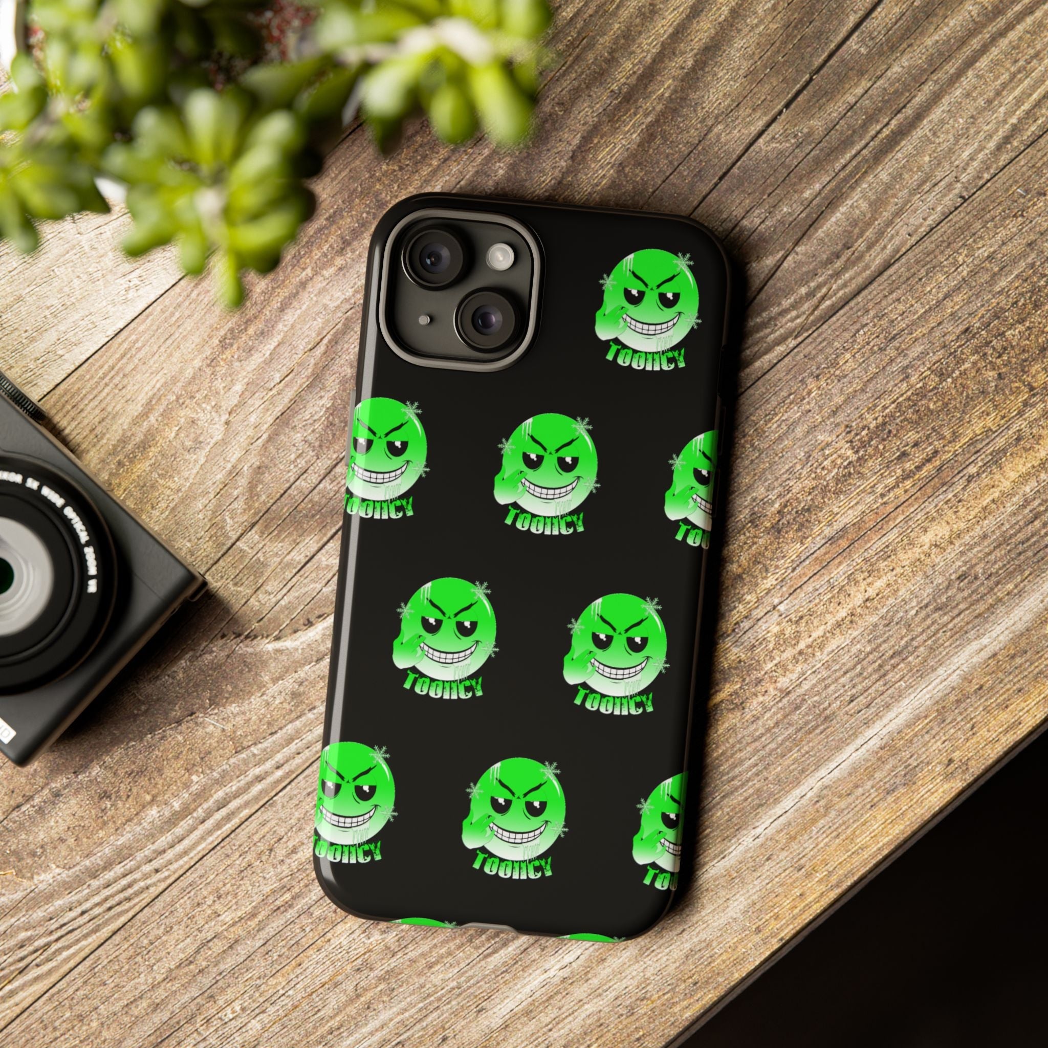 Phone Case - Green Face Tooiicy Design Printify