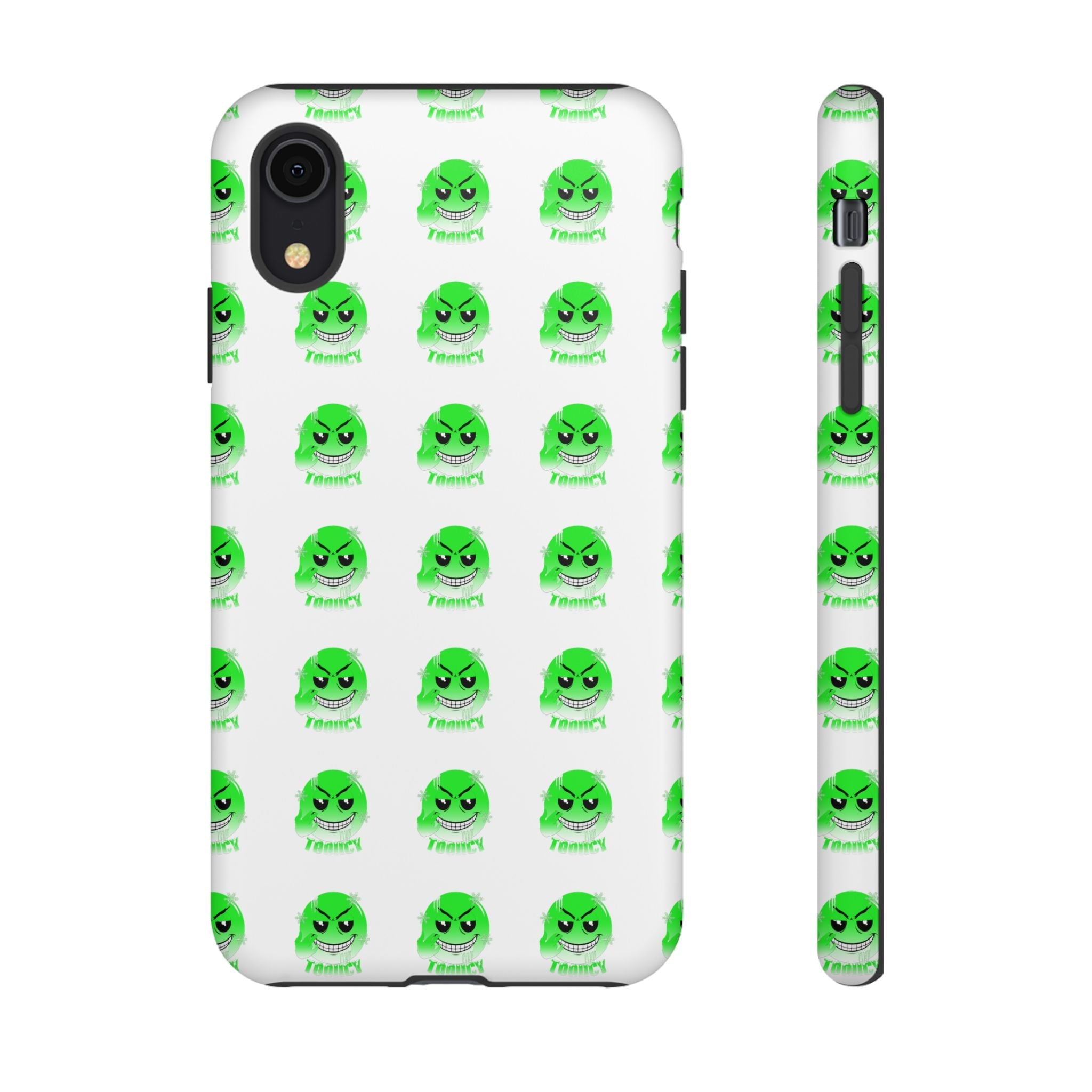 Tooiicy Green Face Phone Case Printify