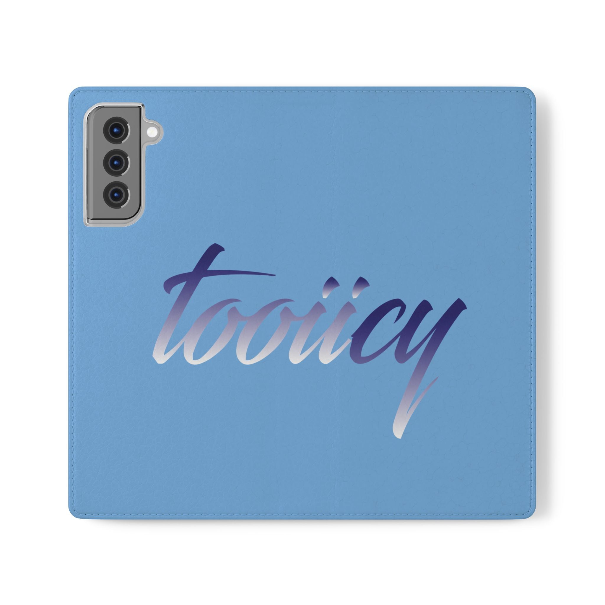 Stylish Flip Case with 'Tooiicy Design for Smartphones Printify