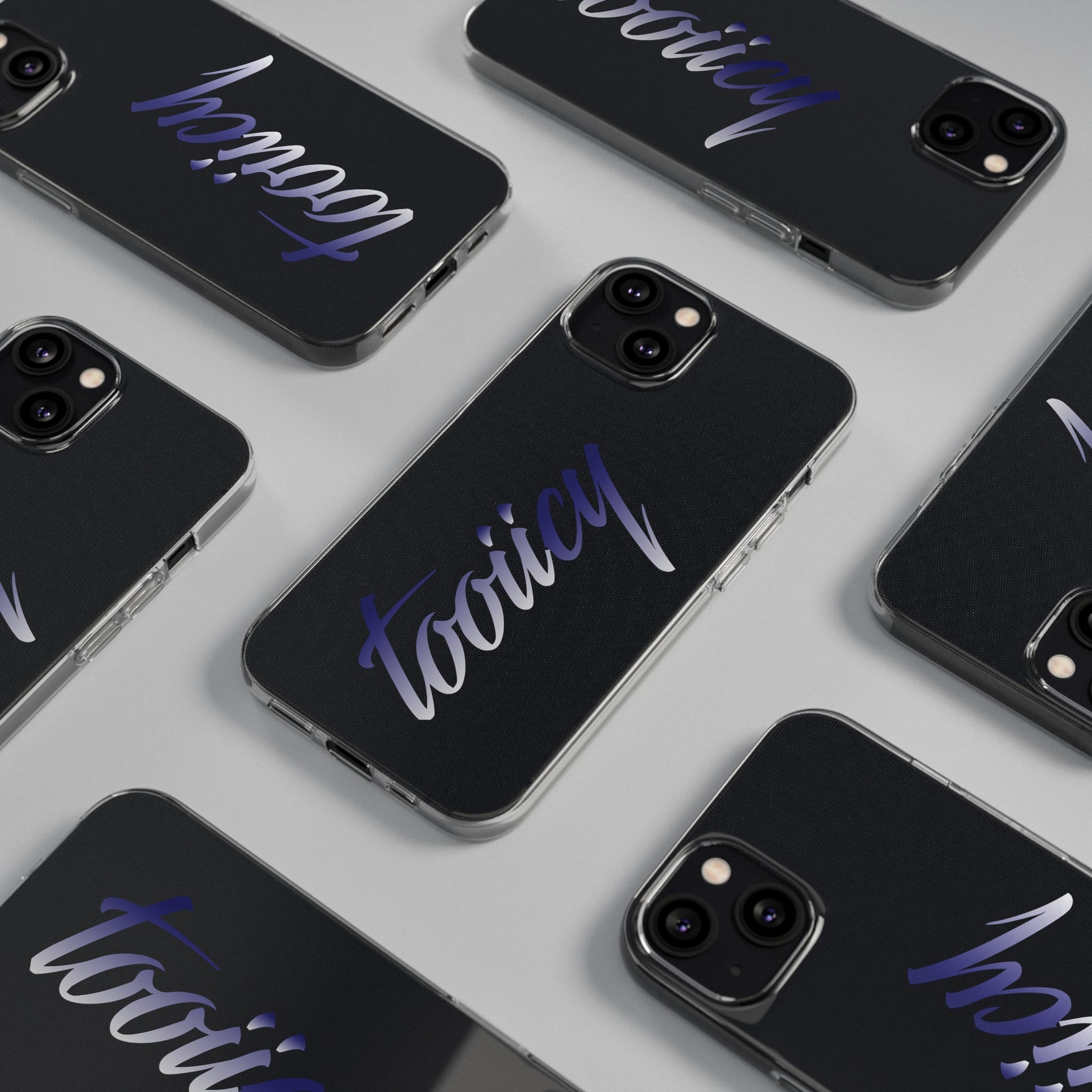 Stylish Phone Case - 'Tooiicy' Design Printify