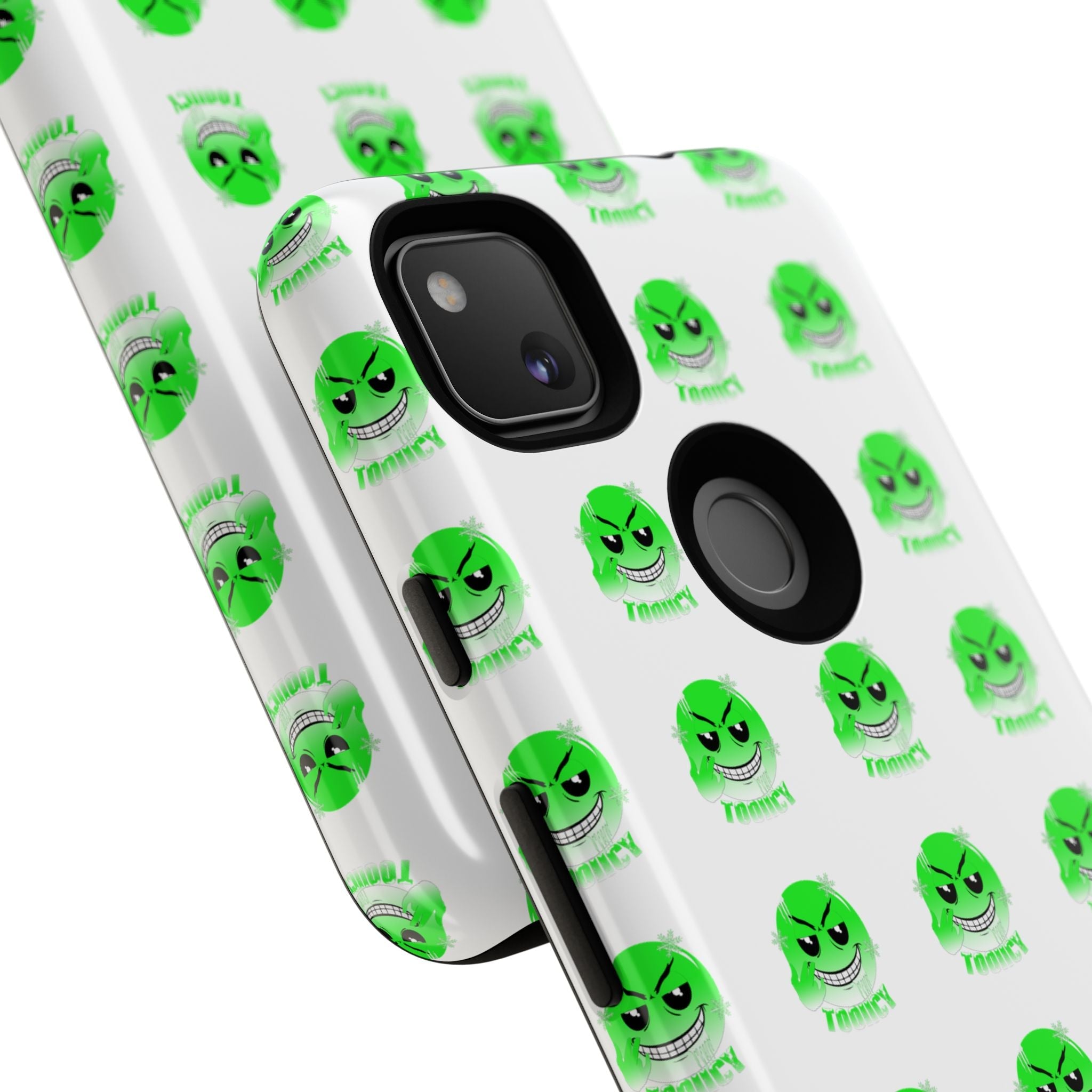 Tooiicy Green Face Phone Case Printify