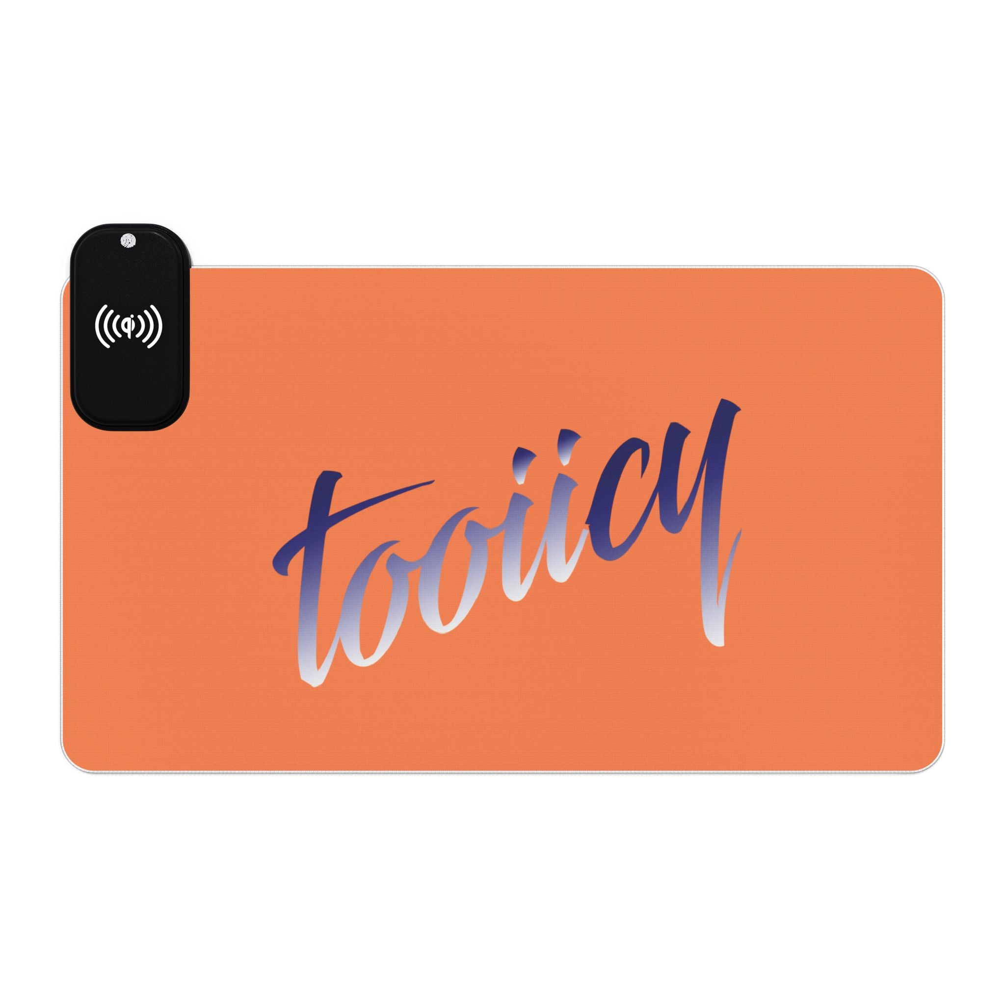 LED Gaming Mouse Pad with Wireless Charging - Tooiicy Design Printify