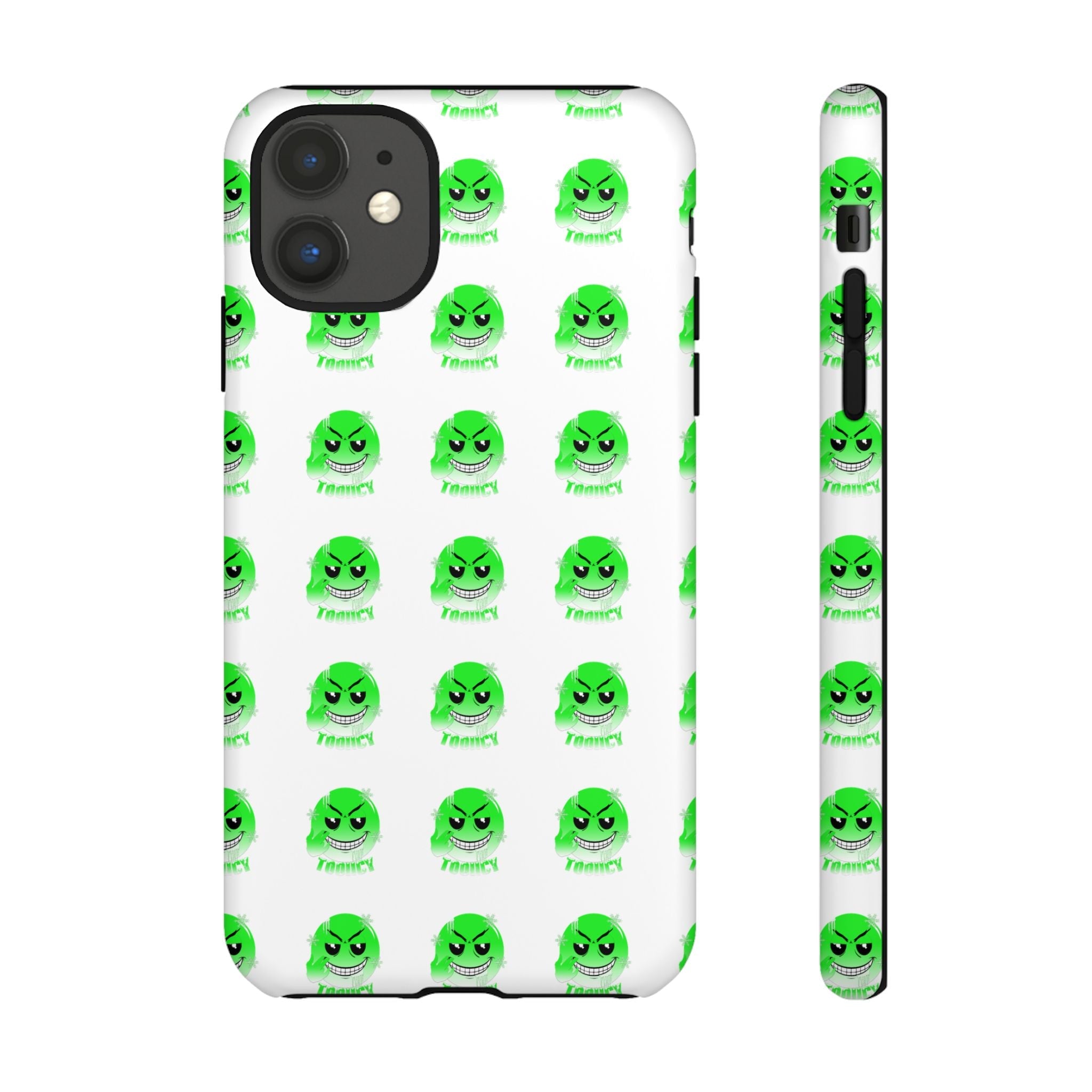 Tooiicy Green Face Phone Case Printify