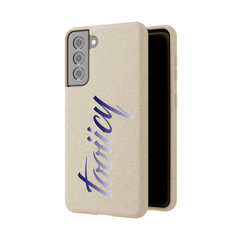 Eco-Friendly Biodegradable Phone Case - 'Tooiicy' Design