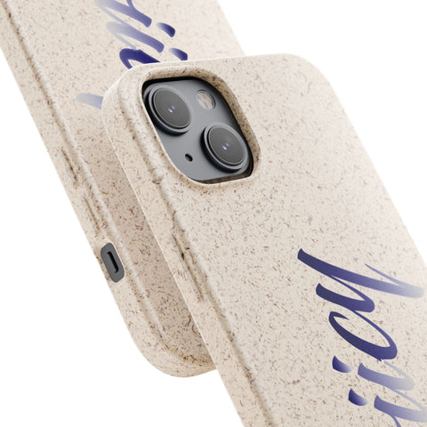 Eco-Friendly Biodegradable Phone Case - 'Tooiicy' Design