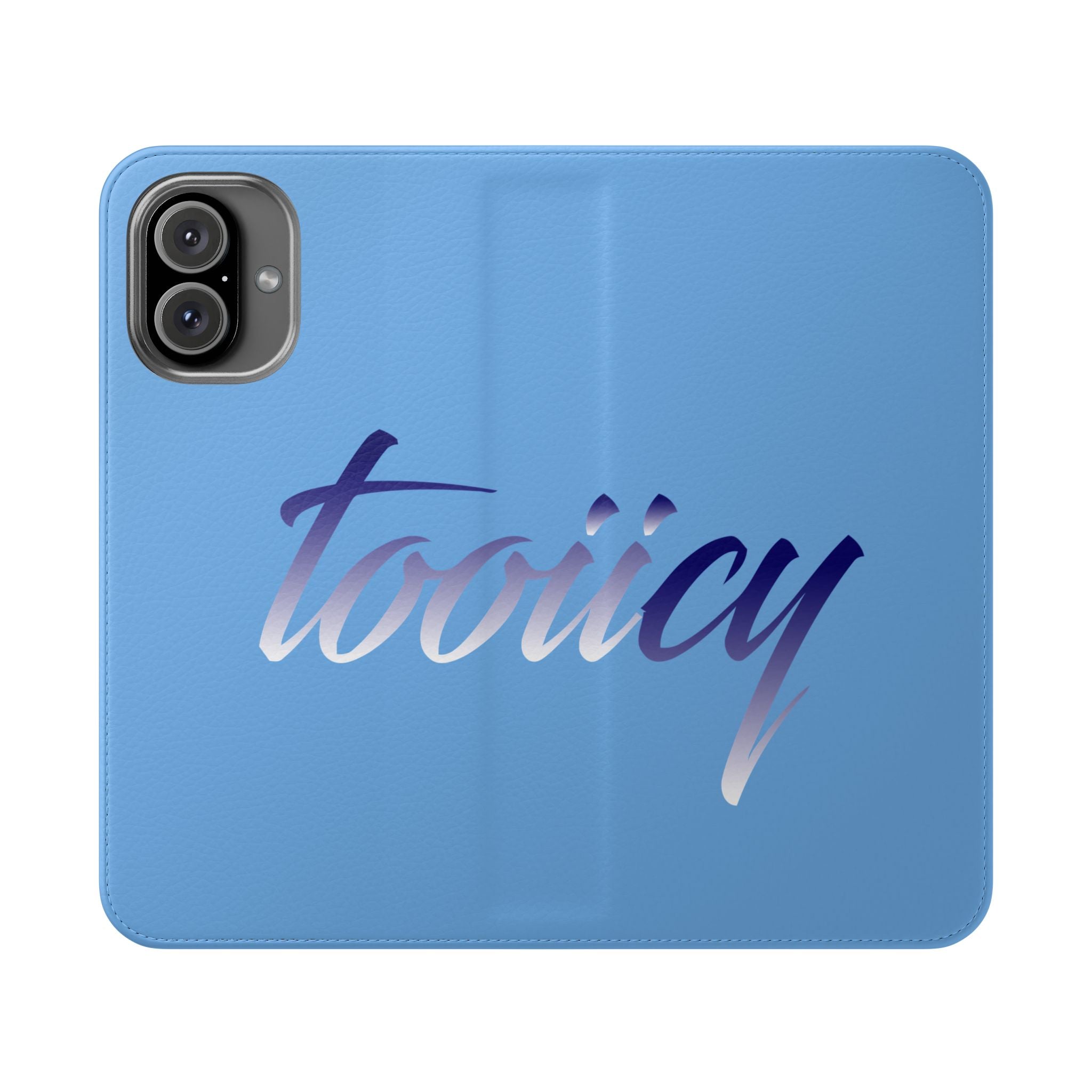 Stylish Flip Case with 'Tooiicy Design for Smartphones Printify