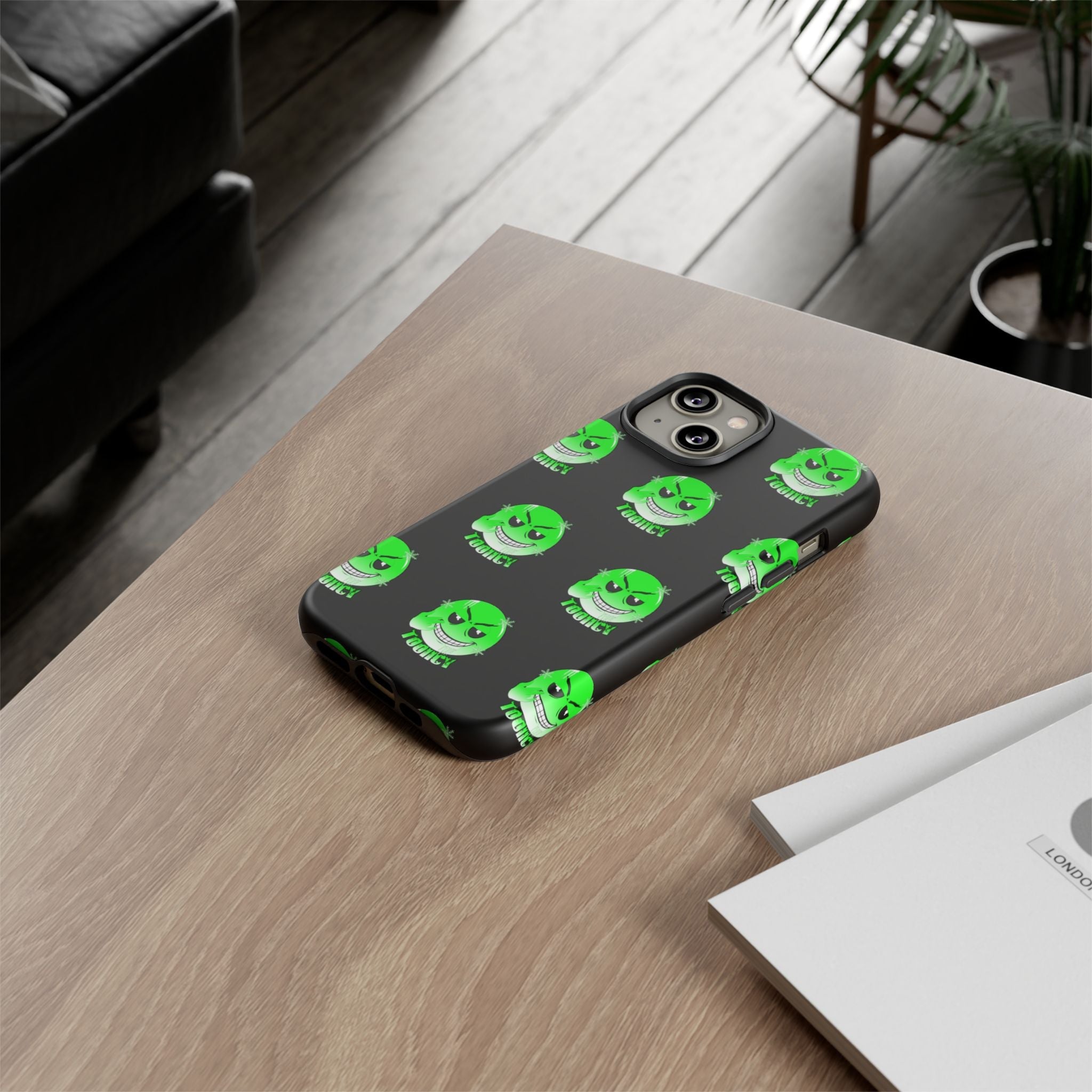 Phone Case - Green Face Tooiicy Design Printify